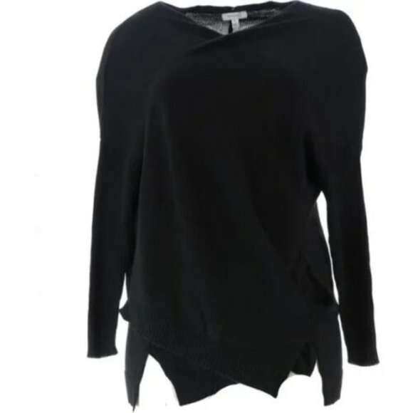 NWT SKINNYGIRL SUNDAZED‎ MOUJ CARDIGAN SWEATER BLACK SMALL - Picture 2 of 14
